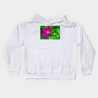 Brilliant Clematis Kids Hoodie